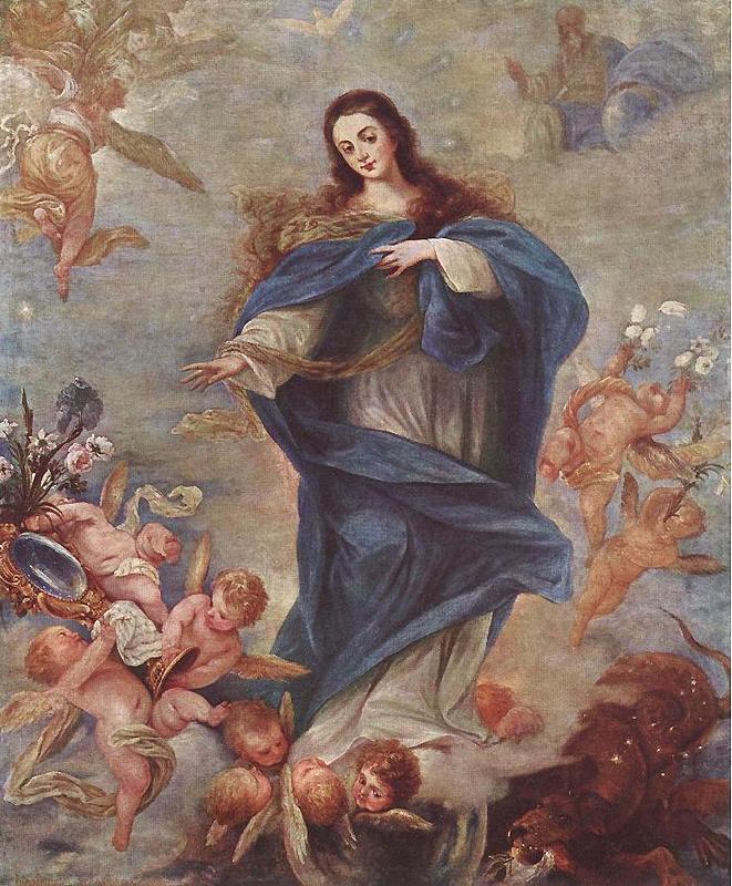 ESCALANTE, Juan Antonio Frias y Immaculate Conception dfg France oil painting art